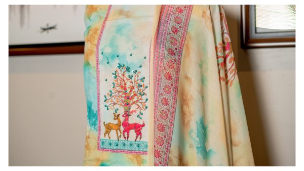 Mystic Meadow – Digital Print Cotton Elegance - Image 4