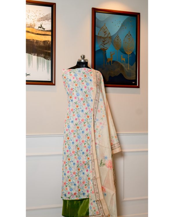 Celestial Bloom – Digital Kota Cotton Ensemble