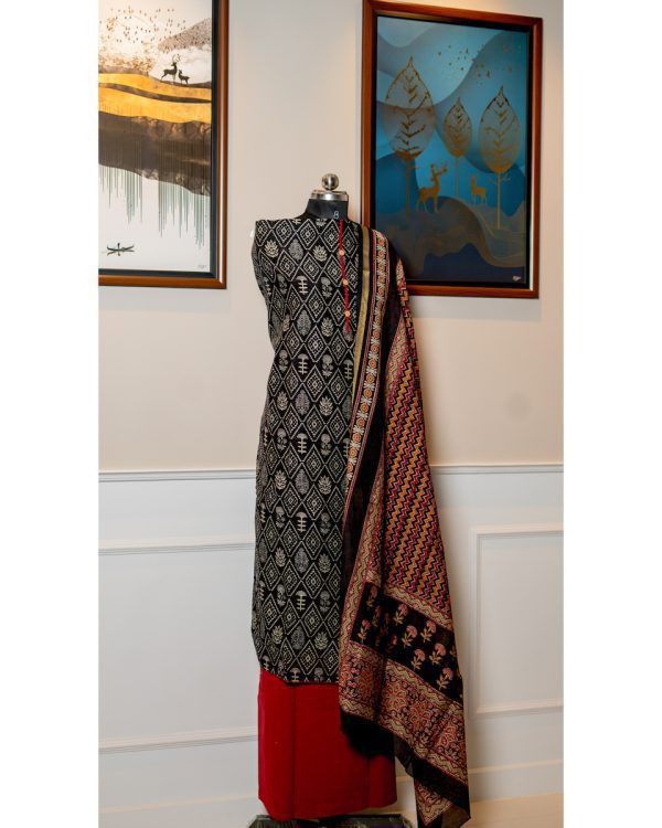 Mystic Forest – Chanderi Cotton Elegance