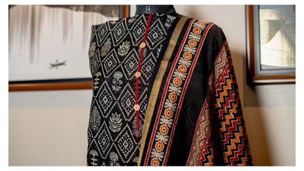 Mystic Forest – Chanderi Cotton Elegance - Image 2