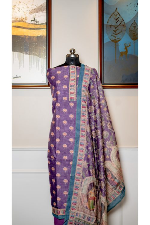 Royal Heritage – Chanderi Kantha Embroidery