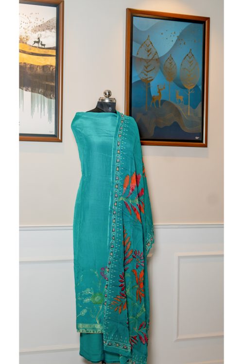 Bloom – Brocade & Chiffon Fusion