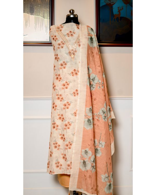 Blush Blossom – Linen & Mul Mul Cotton Elegance