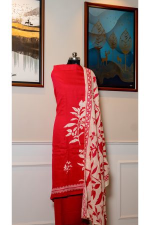 Crimson Dawn – Glace Cotton Serenity