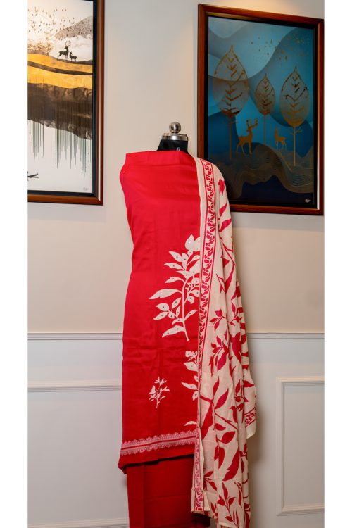 Crimson Dawn – Glace Cotton Serenity