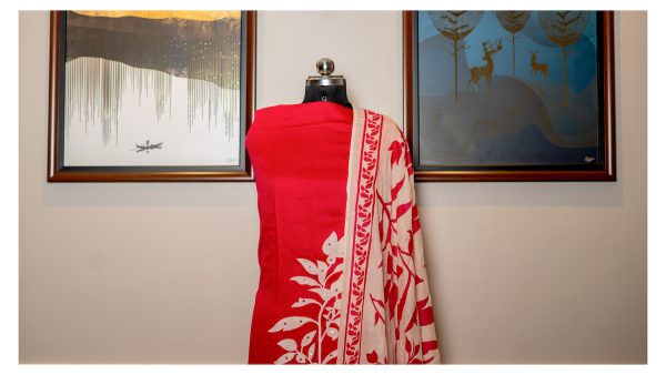 Crimson Dawn – Glace Cotton Serenity - Image 6
