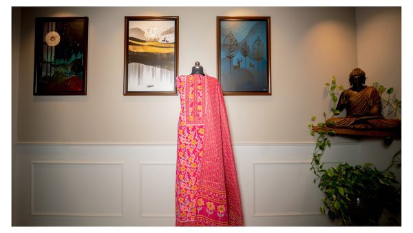 Rosemary Bloom – Mul Cotton Festive Attire - Image 3