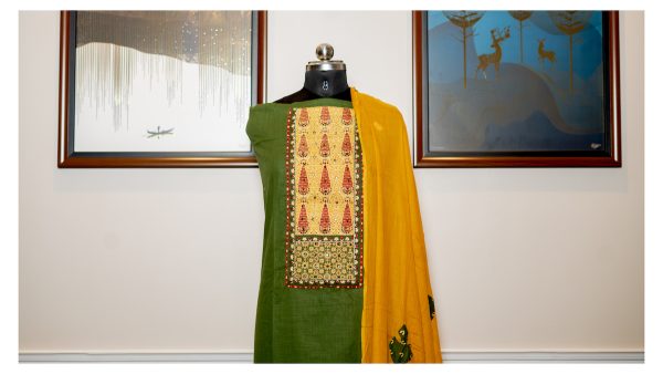 Vibrant Verve – Handwoven Cotton Elegance - Image 2