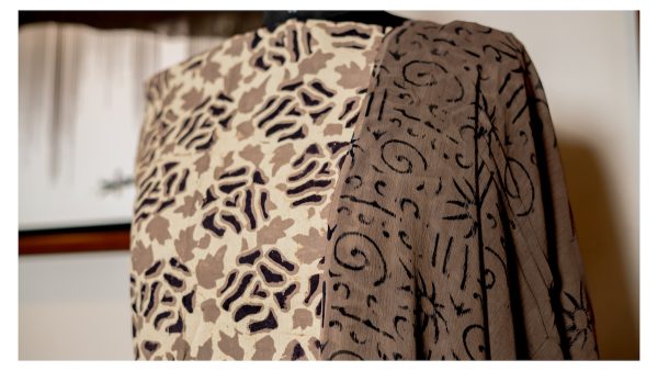 Celestial Echoes – Nepthol Discharge Print Ensemble - Image 4