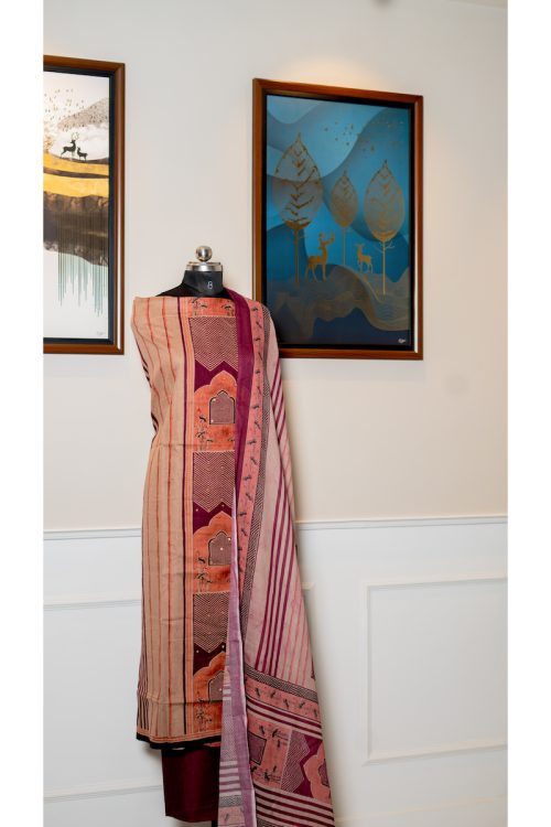 Desert Dusk – Handwoven Cotton Elegance