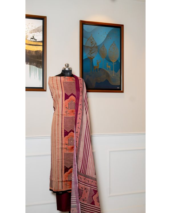 Desert Dusk – Handwoven Cotton Elegance
