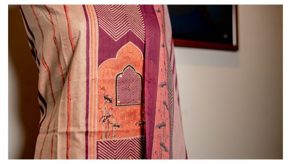 Desert Dusk – Handwoven Cotton Elegance - Image 4