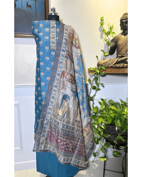 Royal Heritage – Kantha Embroidered Chanderi