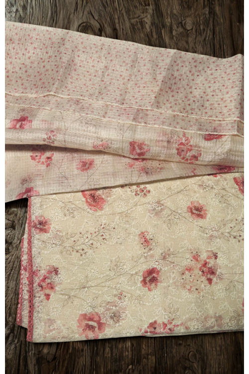 Rosewood Elegance – Kota Cotton Ensemble