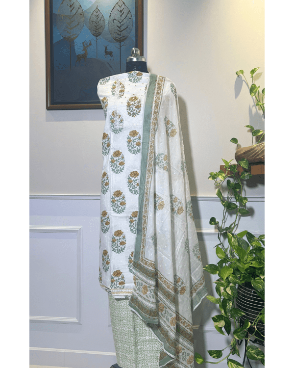 Celestial Heritage – Pure Cotton Ethnic Ensemble