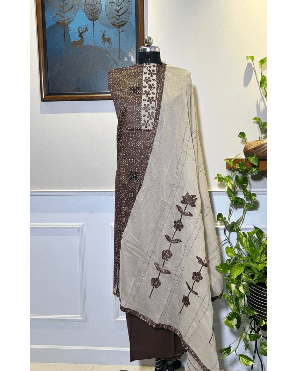 Autumn Blossom – Pure Cotton Ethnic Ensemble