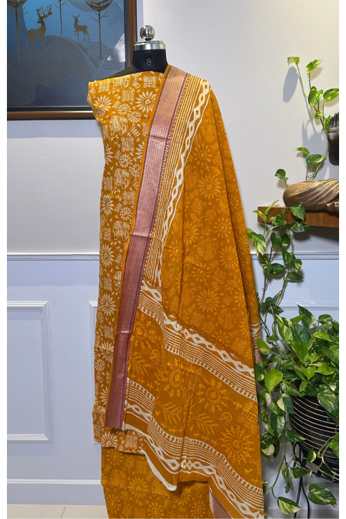 Sunlit Heritage – Pure Cotton Ethnic Elegance